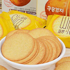 Korean Zero food import Haitai slim baked potato chips 80g * 5 boxes of super loose crisp potato biscuits
