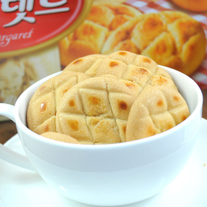 Korea Lotte Magali soft sweet biscuit 264g sandwich pastry leisure snacks imported food