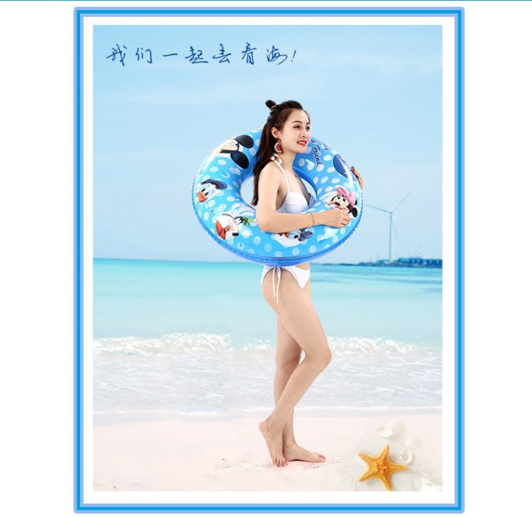 Cậu bé xách tay nhà người lớn bơi vòng người lớn bơm mẹ và trẻ em không bị rò rỉ vài thiết bị lớn màu rắn từ - Cao su nổi phao tập bơi cho bé