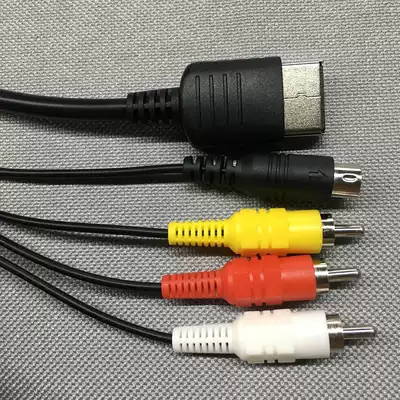 SEGA DC game console s terminal SAV line SEGA DC host connected to TV audio and video four-color SAV line