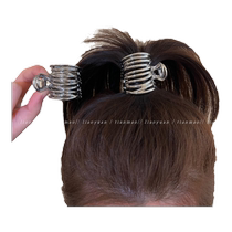 Cool girl~Simple high ponytail grabber high-end hairpin headdress temperament back hairpin 2024 new style