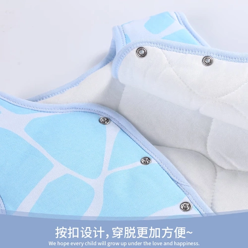 Детский осенний хлопковый зимний удерживающий тепло жилет подходит для мужчин и женщин, бюстгальтер-топ для новорожденных, в западном стиле