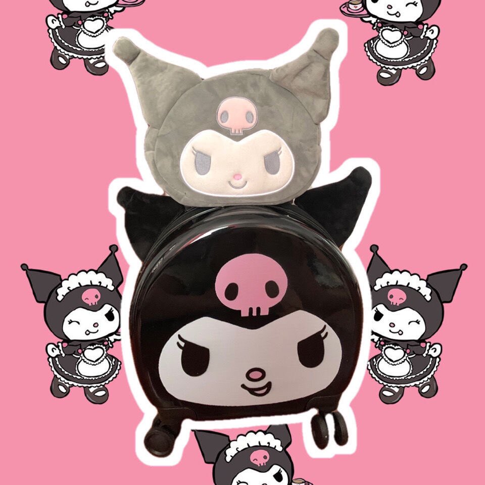 Triple Lull Culometer suitcase pull-lever case 20 inch Katong lovely to board 18 inch jade Gui dog suitcase