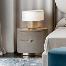 DEGAS DEGAS Italian minimalist bedside table now simple light luxury home bedroom locker model room storage cabinet