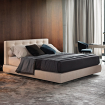 Degas Degas Italian minimalist light luxury bed modern home wedding bed master bedroom bed small apartment double bed