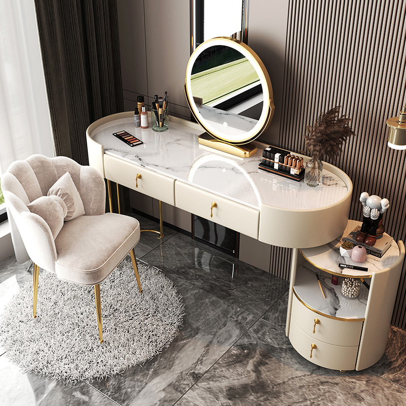 Light Extravagant Advanced Sensuity Makeup Desk Bedroom Small Family Modern Simplicity Joins Wind Makeup Table Containing Cabinet Incorporated