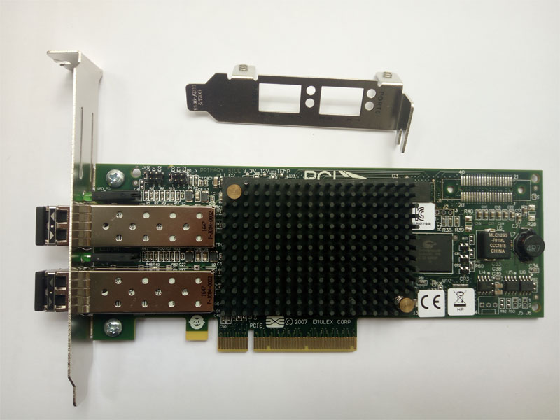 HP AJ763B 82E 489193-001 8GB PCI-E Dual Channel HBA fiber optic card original card