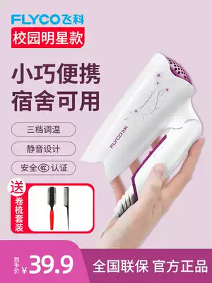 Feike hair dryer Household silent dormitory student power small portable hair dryer hot and cold air 6257