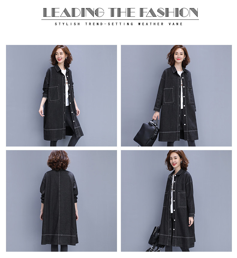 Trench pour femme      en Coton - Ref 3226048 Image 8