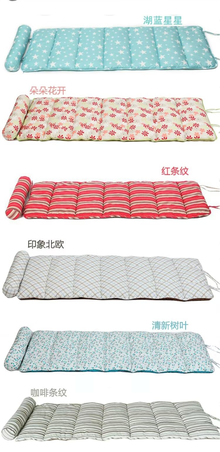 H · Văn phòng FAN Gấp đơn Ngủ Mat Sàn ngoài trời Ngủ Mat Độ ẩm Pad Ăn trưa Nghỉ trưa Pad Tài khoản Tatami dày - Thảm chống ẩm / Mat / Gối xốp trải sàn
