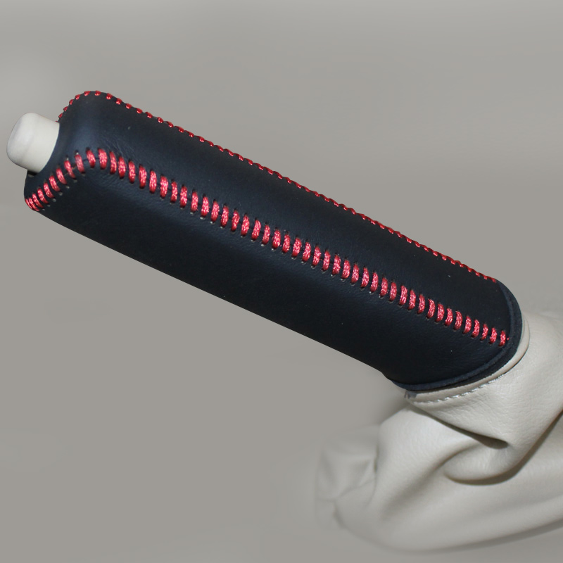 Bang Hand Star Hand Brake Cover Hand Sewing Leather Hand Brake Cover Cover Suitable for ToyotaCorolla Vichy