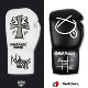 Noboxingnolife Boxing Gloves Humorpunch Collaboration Muay Thai Sanda Training Competition Lace-Up Gloves