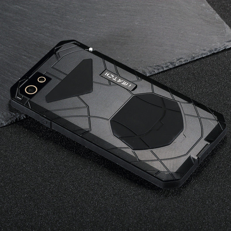 iMatch Water Resistant Shockproof Dust/Dirt/Snow-Proof Aluminum Metal Case Cover for Apple iPhone 7 Plus & iPhone 7