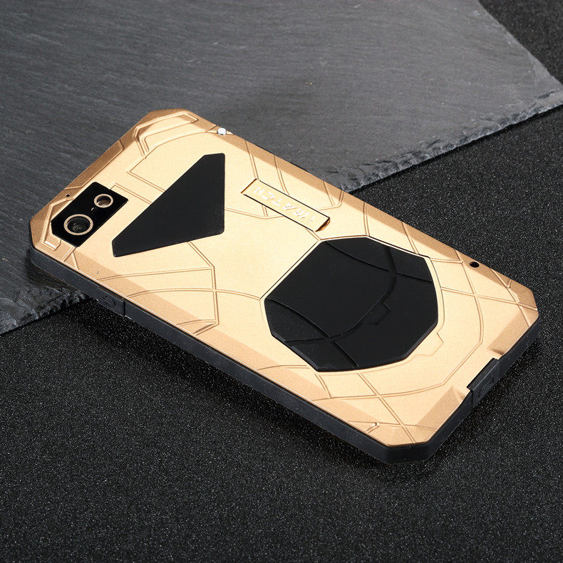 iMatch Water Resistant Shockproof Dust/Dirt/Snow-Proof Aluminum Metal Case Cover for Apple iPhone 7 Plus & iPhone 7