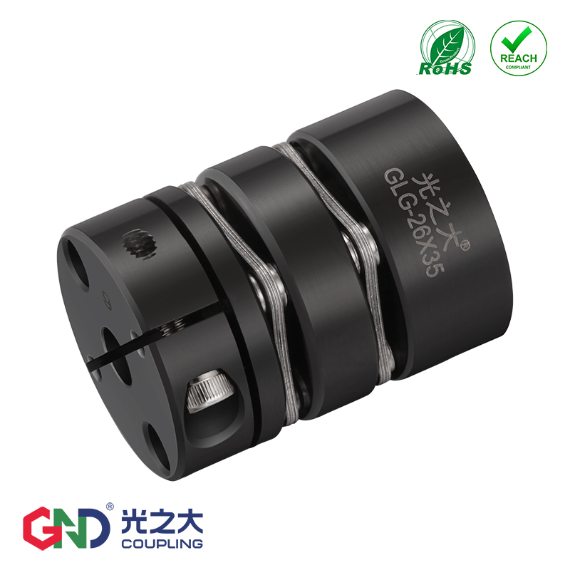 GLG45 steel double diaphragm coupling stepper servo motor high torque high precision elastic coupling