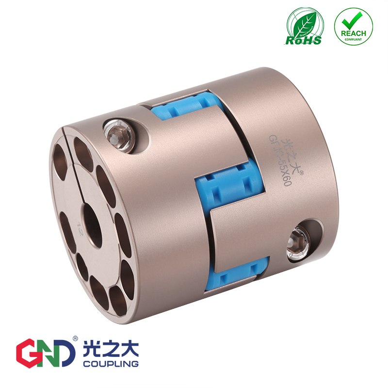 Large Transmission GFJC High Rigidity Plum Blossom Couplings Large Torque Servo Motor Elastic Couplers of Light