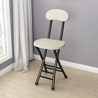 Черно -рамный белый резиновый стул (с спиной)