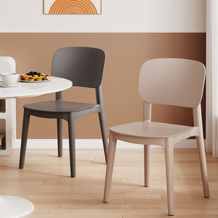 Пластиковый простой стульчик для кормления для домашнего использования для еды, увеличенная толщина