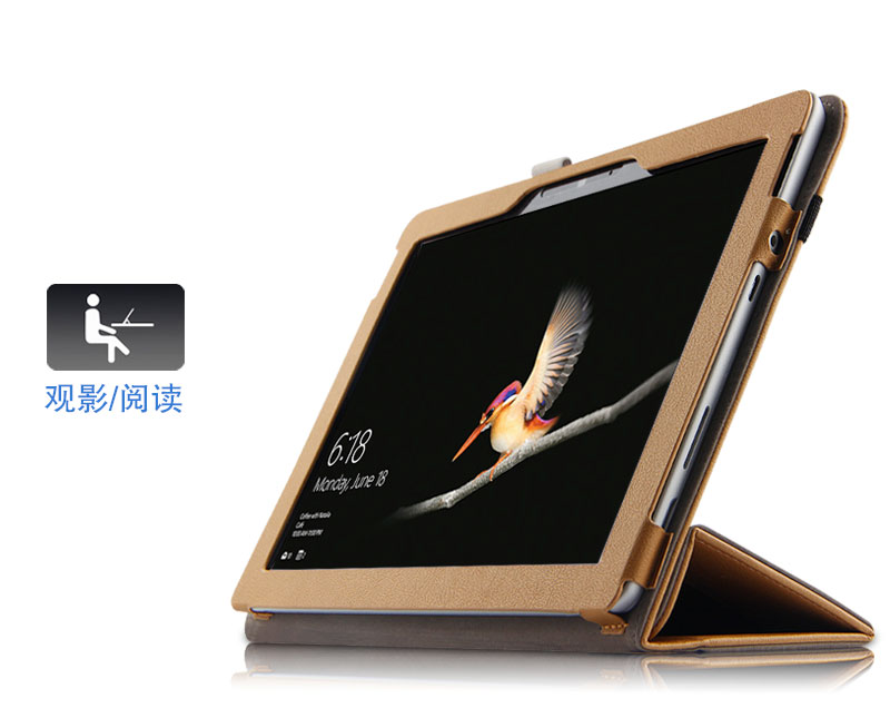 [Phim ăn bút thép + OTG dòng +] Tới Microsoft Surface bảo vệ tay 10 inch kết hợp Microsoft Tablet PC Case Go bàn phím máy tính xách tay bao da bảo vệ gói pluggable - Phụ kiện máy tính bảng bàn phím bluetooth cho ipad