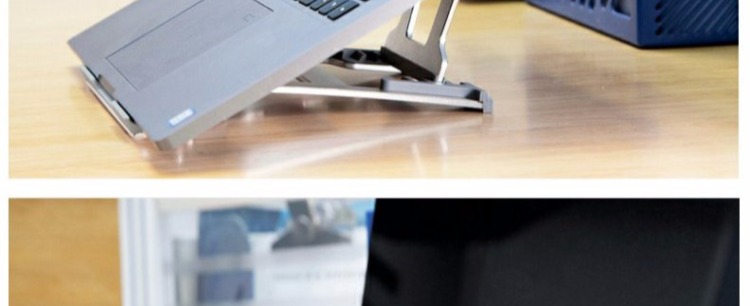 Máy tính xách tay nhôm đứng máy tính để bàn tăng cơ sở Máy tính xách tay Apple Mac làm mát văn phòng nâng cổ tử cung đốt sống macbook khung gấp đơn giản dọc giường hỗ trợ lười biếng - Phụ kiện máy tính xách tay miếng dán ốp máy tính casio 580