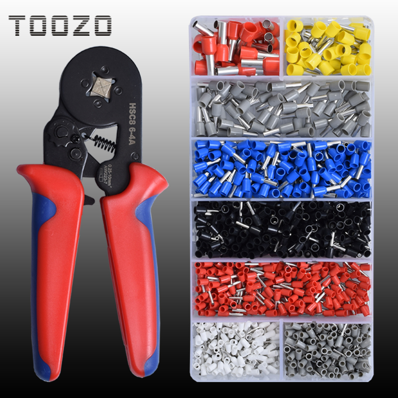 Eurotype tubular terminal crimping pliers suit cold pressure terminal needle shaped pressure tube pliers Electrical pressure pliers manual small