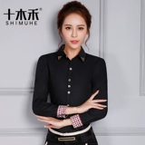 Рубашка, утепленный летний красный лонгслив для работы, квадратный вырез, коллекция 2021