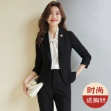 Короткий костюм, осенний демисезонный пиджак классического кроя, комбинезон, комплект, яркий броский стиль