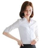 Рубашка, осенний комбинезон, городской стиль, V-образный вырез