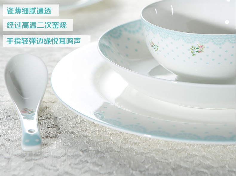 Korean creative ceramic bowl household rice bowls mercifully rainbow such as bowl bowl dish dish soup ipads porcelain plate by the valley of life