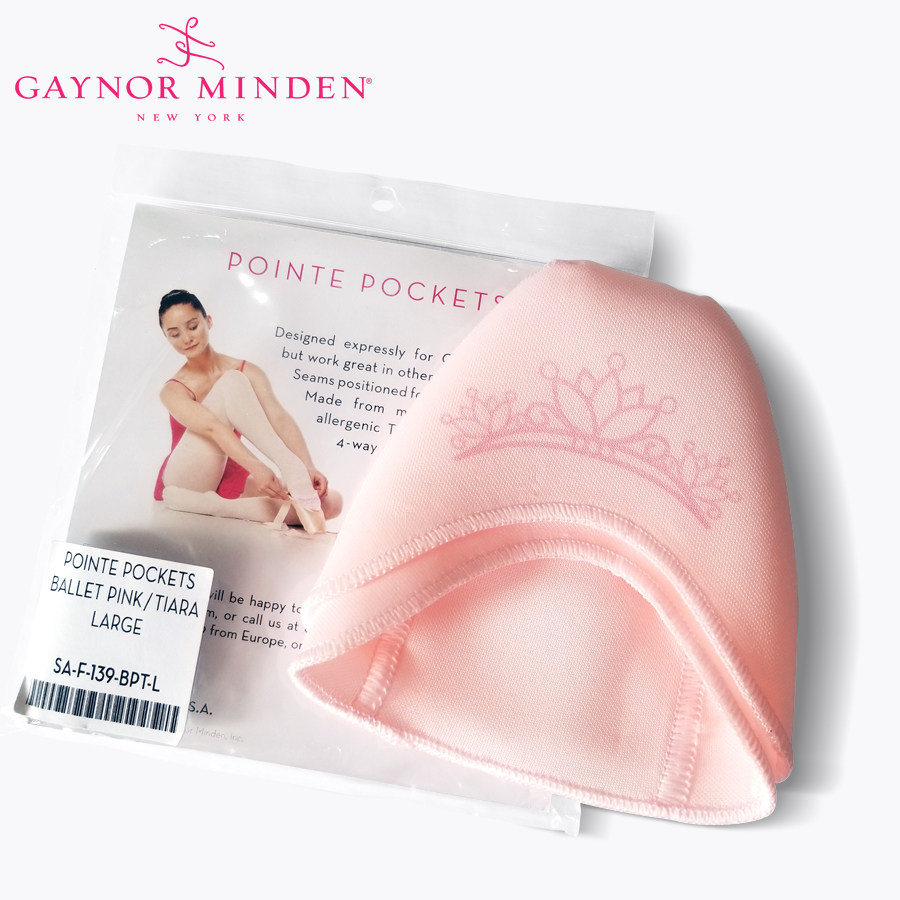 Gaynor Minden American imported GM ballet tiptoe sleeve fabric wrapped silicone soft breathable SAF139