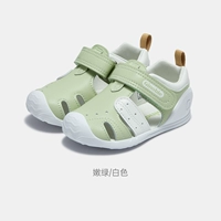 Нежный зеленый/белый