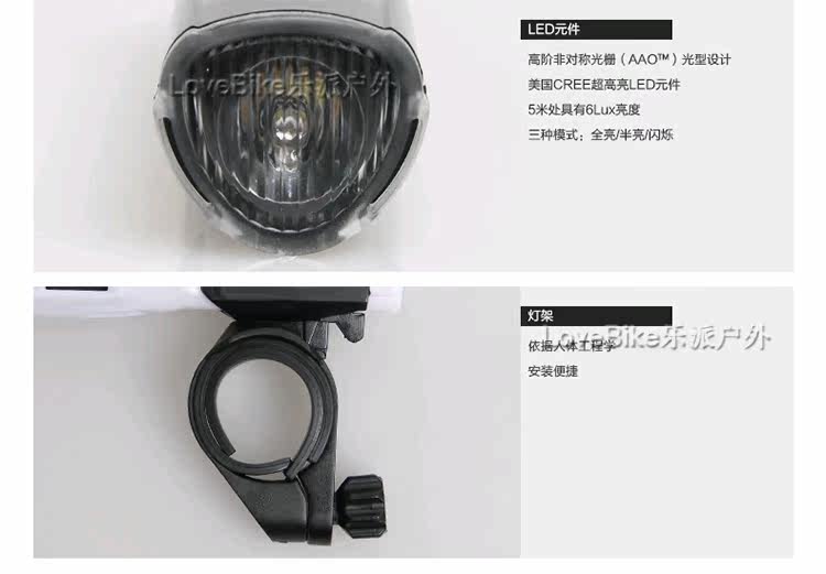 Lumière vélo - phare - Ref 2401163 Image 32