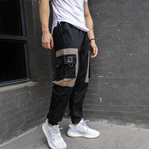 Summer slim sports trousers loose new casual closing big straight mens running fitness training pants