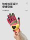 Cycling Gloves for Women, Retro Macaron Style, Motorcycle Rider Gloves, Shock-Absorbing, Non-Slip, Wear-Resistant, Touchscreen-Compatible