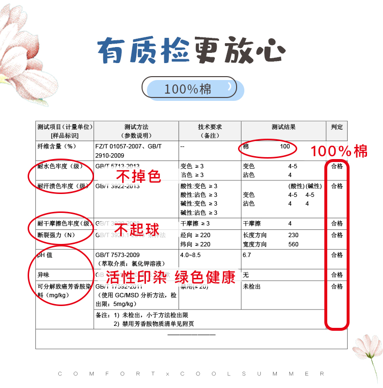 佰家好 100%精梳棉 被套 图11