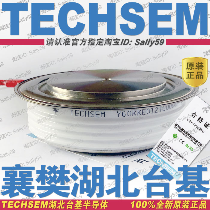 Y60KKE0T KK1500A2000V TECHSEM Hubei Taiji KT54cT thyristor KKEOT SCR