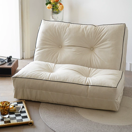 Ленивый диван балкона гостиная в спальне маленькая квартира может лежать, спать, складываться с двумя -двойными людьми, лежа на диване