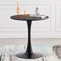 Круглый стол диаметром 70, черный