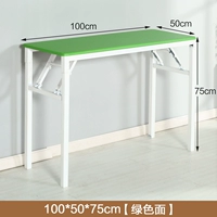 Одиночный слой длины 100x ширина 50x75 высокая закругленная зеленая лапша