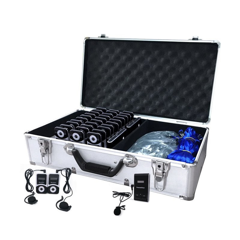 Wireless Interpreter Wireless Sound Transmission Device Charging Box--32 Bits