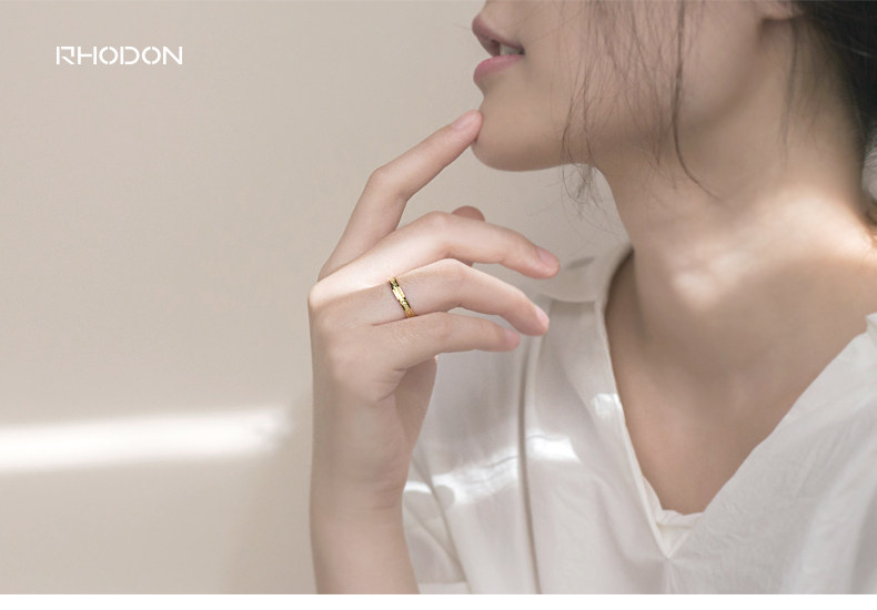 Bague Femme RHODON en Argenterie - Ref 3087034 Image 8