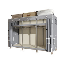 Simple Wardrobe Home Bedroom Cloth Wardrobe Sturdy and durable rental room with 26mm plus coarse assembly hanging closet