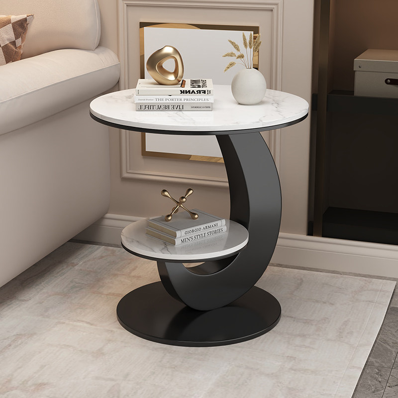 Light Extravaganza A Few Living Room Sofa Side Table Balcony Small Round Table Bedside Cabinet Creativity Small Table Simple Home Small Tea Table-Taobao