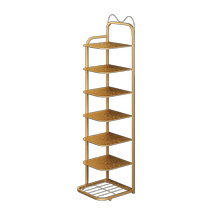 Shoe rack for home door indoor simple small narrow shoe rack multi-layer storage space saving Internet celebrity shoe rack 2023 hot style