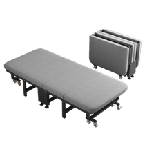 Folding bed office lunch break bed night shift single bed nap artifact home escort bed camp bed recliner