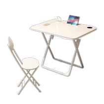 Folding computer table home rental small table girls bedroom installation-free writing desk simple study table