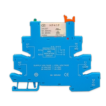 Ultra-thin intermediate relay module module Hongfa HF41F-1Z-C2-1 024-ZS 24V thin base