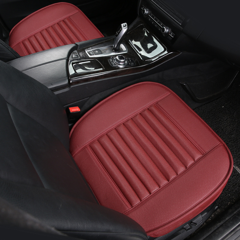 Hengyiya Bamboo Charcoal Car Seat Cushion Fully Surrounded by One Piece Non-slip Special No Backrest Four Seasons Universal Volkswagen Seat Cushion