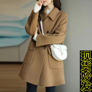 Fat mm plus size autumn and winter fashionable woolen jacket for women