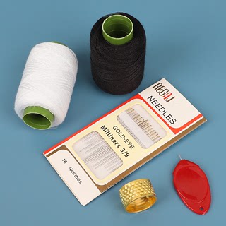 Household sewing thread sewing clothes needlework package handmade diy sewing thread black and white hand sewing thread color sewing thread